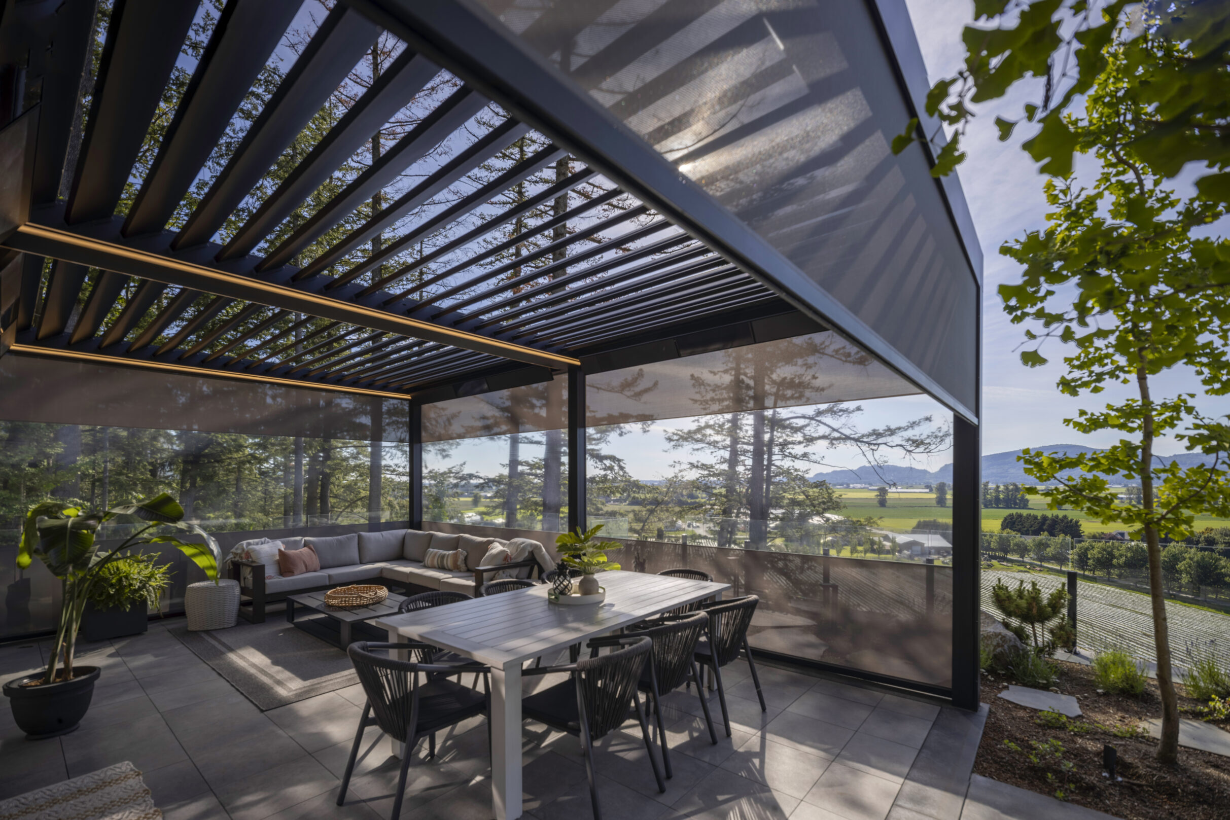 Pergola-Lamellendach Renson Camargue Pergola-Lamellendach Renson Camargue